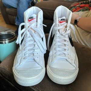 Size 9 women’s Nike Blazers.